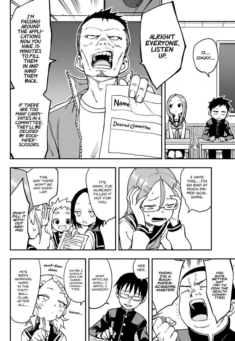 Karakai Jouzu No Takagi-San - Chapter 166: Picking A Committee