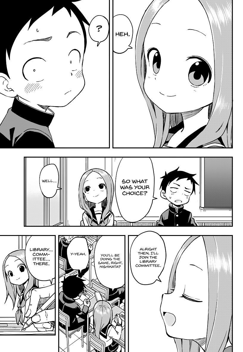 Karakai Jouzu No Takagi-San - Chapter 166: Picking A Committee