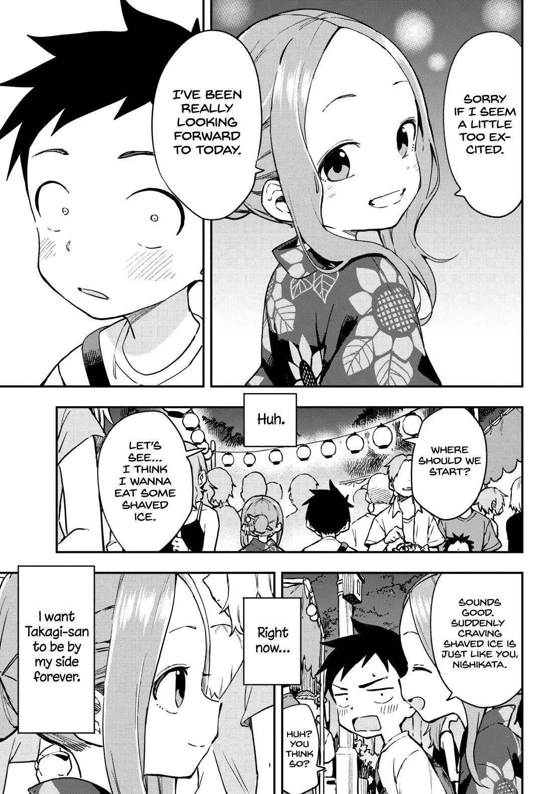 Karakai Jouzu No Takagi-San - Chapter 177: Summer Festival