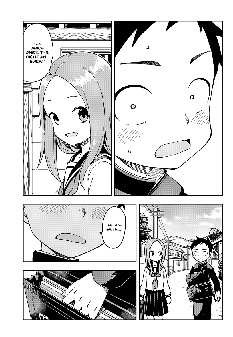 Karakai Jouzu No Takagi-San - Chapter 168: Birthday