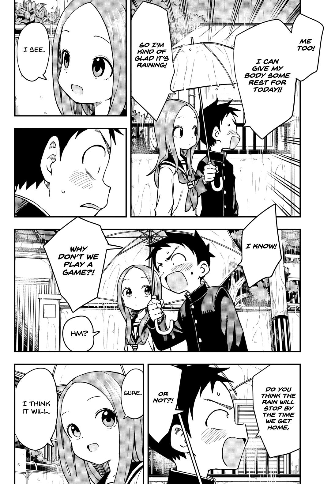 Karakai Jouzu No Takagi-San - Chapter 175: Good Luck Charm