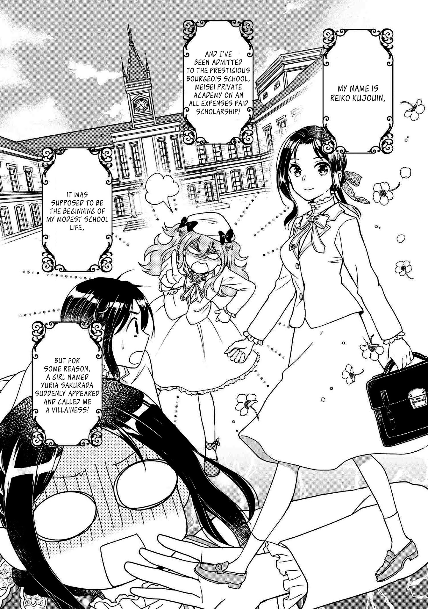 Reiko's Style: Despite Being Mistaken For A Rich Villainess, She's Actually Just Penniless - Chapter 2