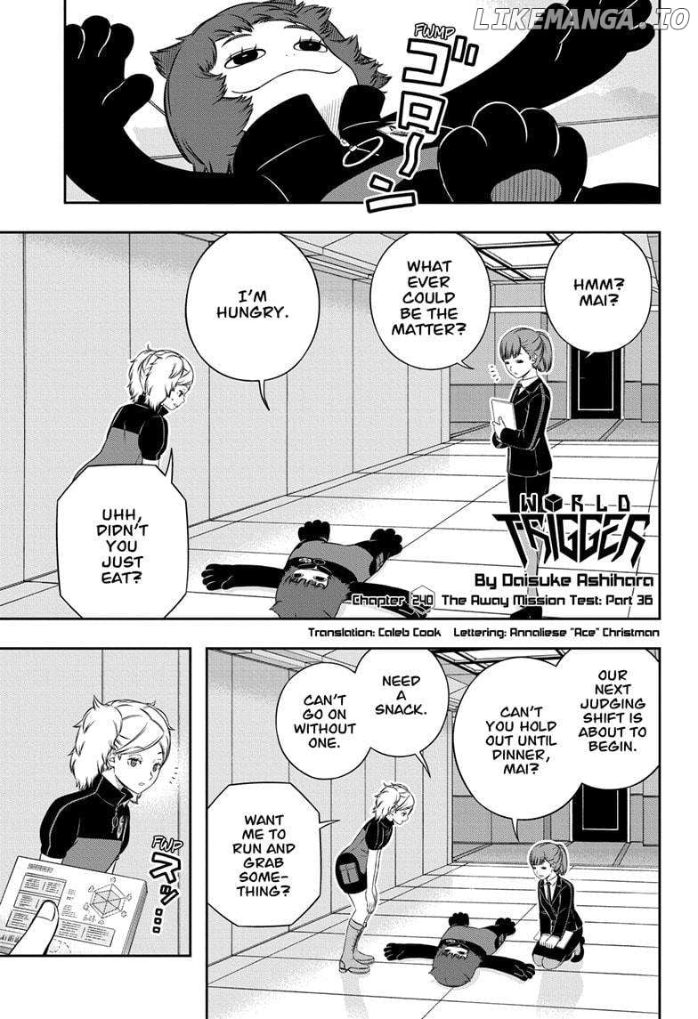 World Trigger - Chapter 240