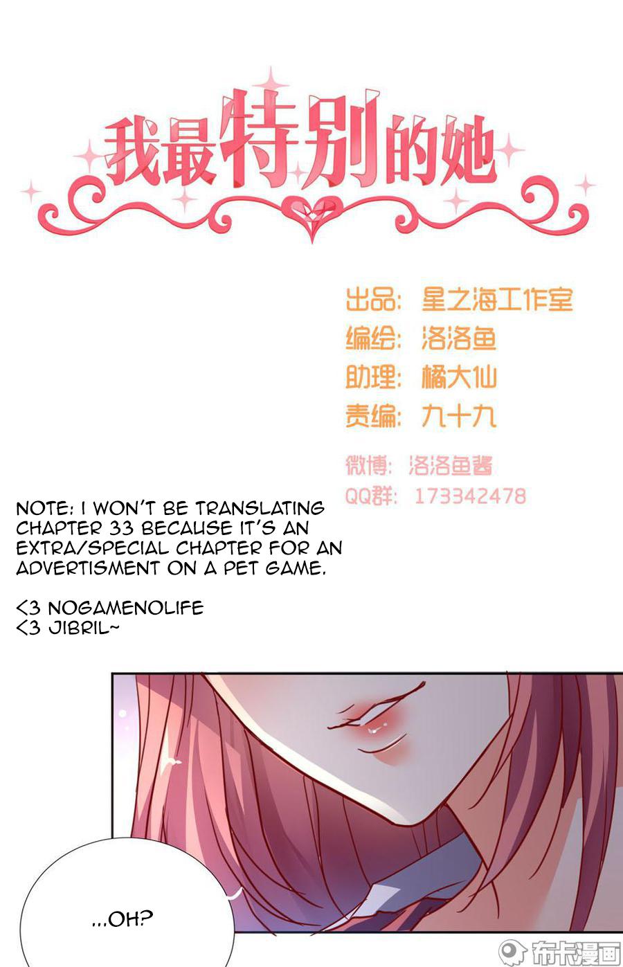 She Who's Most Special To Me - Chapter 34