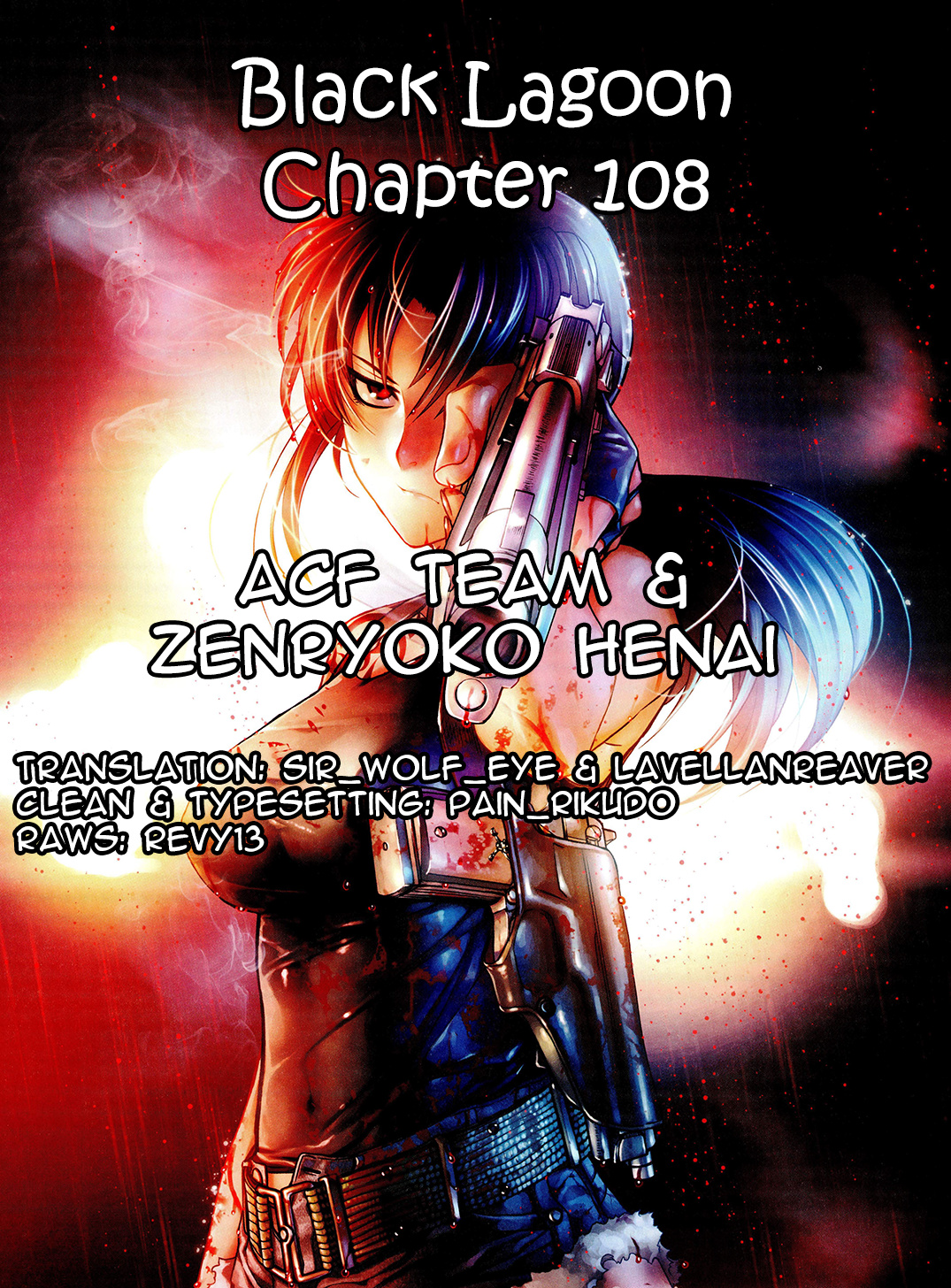 Black Lagoon - Vol.12 Chapter 108: L'homme Sombre Pt.7