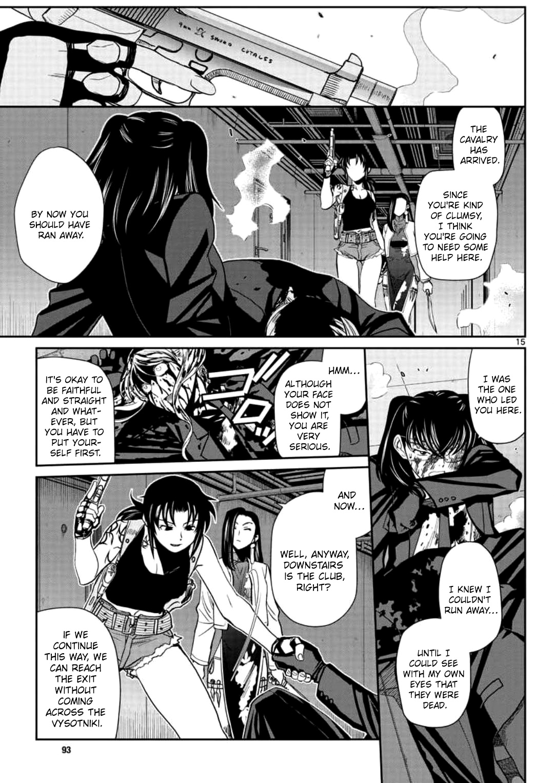 Black Lagoon - Vol.13 Chapter 112: L'homme Sombre Pt.11