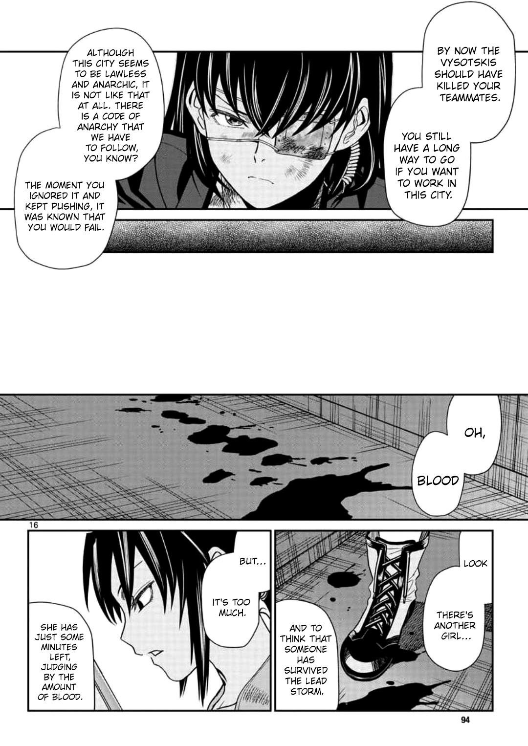 Black Lagoon - Vol.13 Chapter 112: L'homme Sombre Pt.11