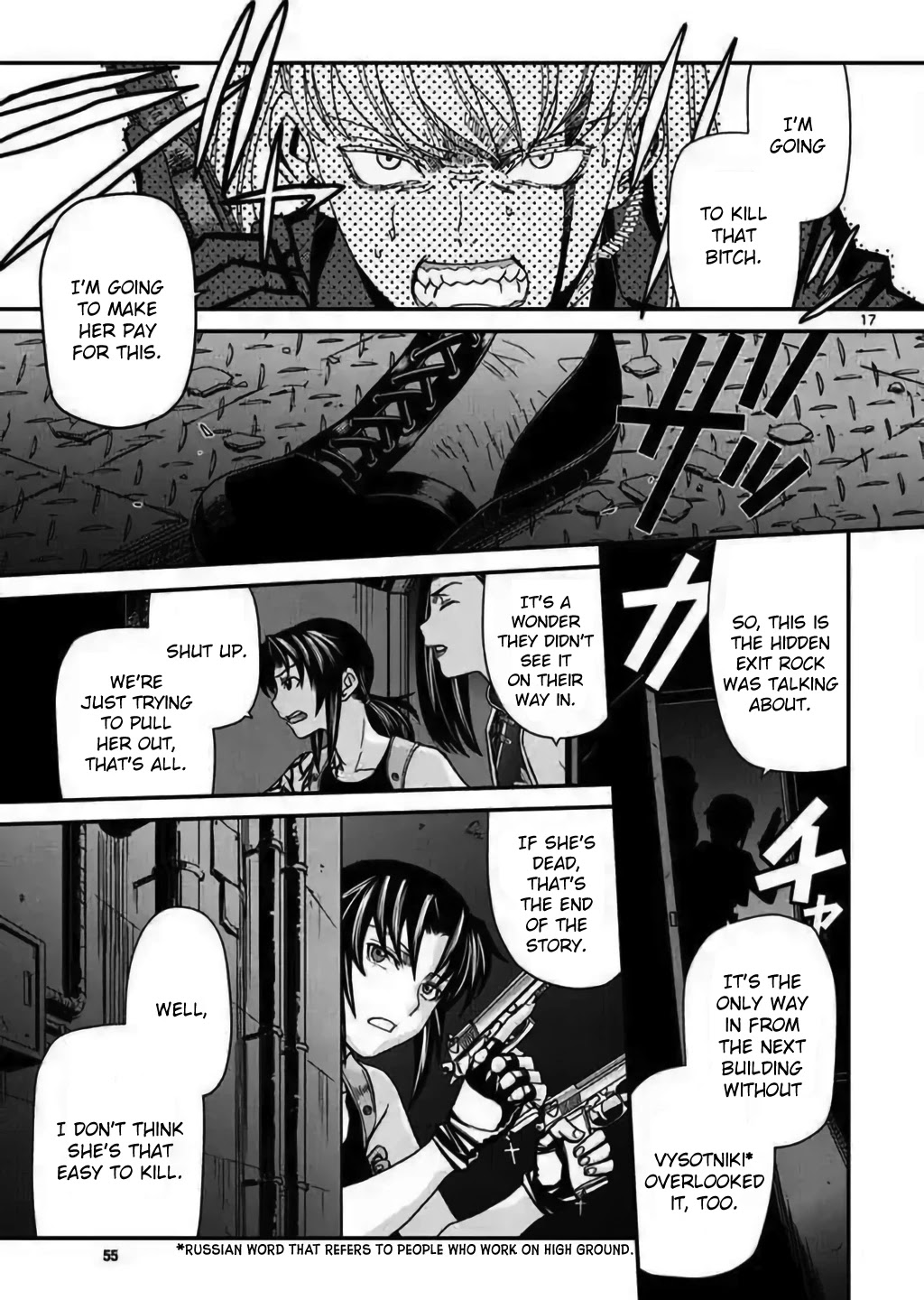 Black Lagoon - Chapter 111: L'homme Sombre Pt.10