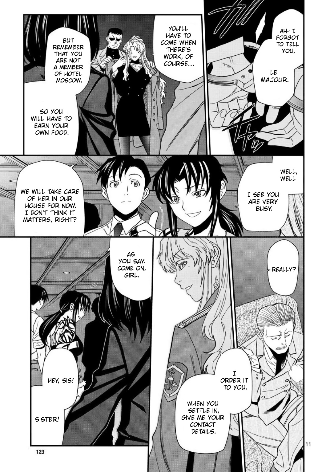 Black Lagoon - Vol.13 Chapter 113: L'homme Sombre Pt.12