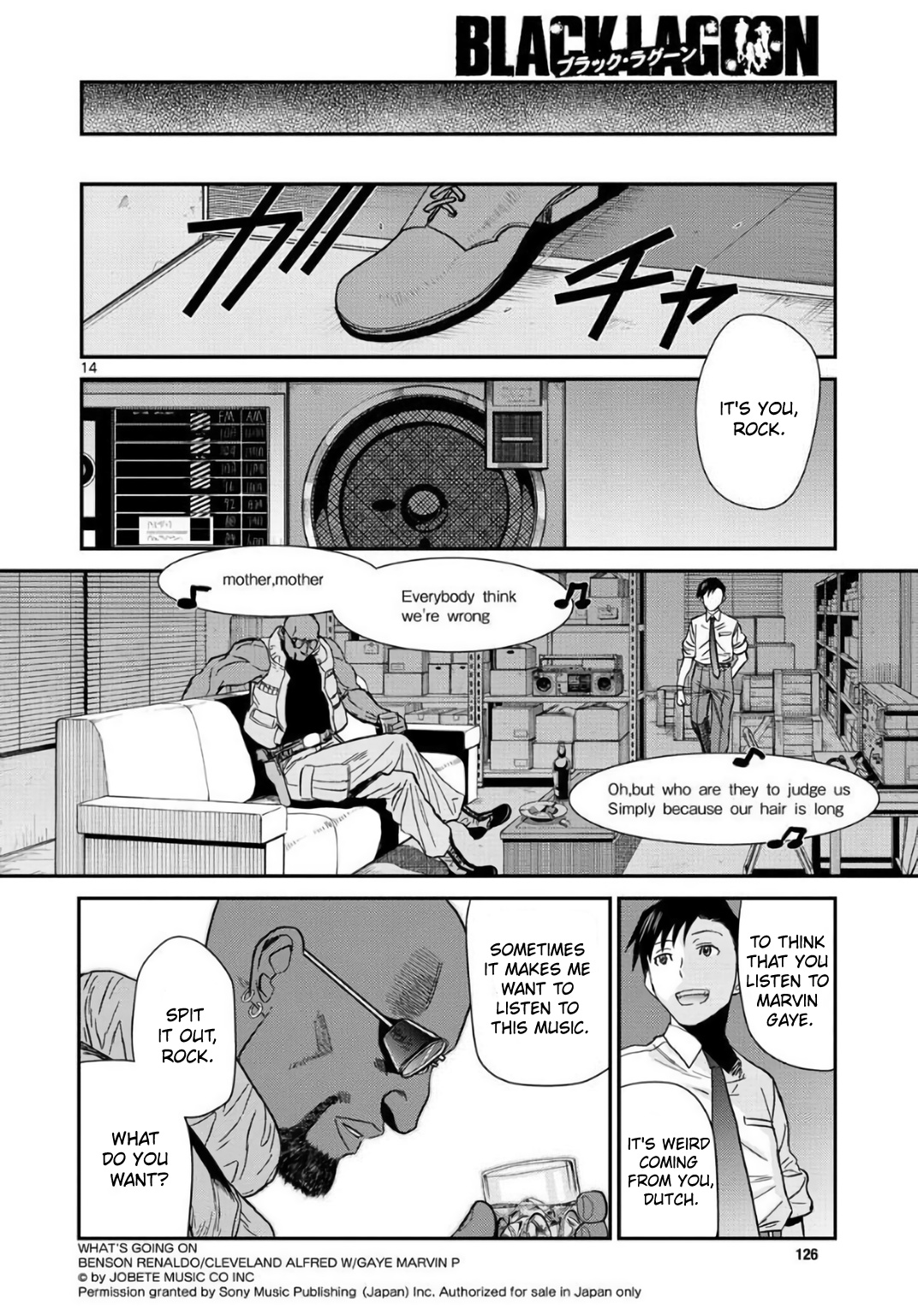 Black Lagoon - Vol.13 Chapter 113: L'homme Sombre Pt.12