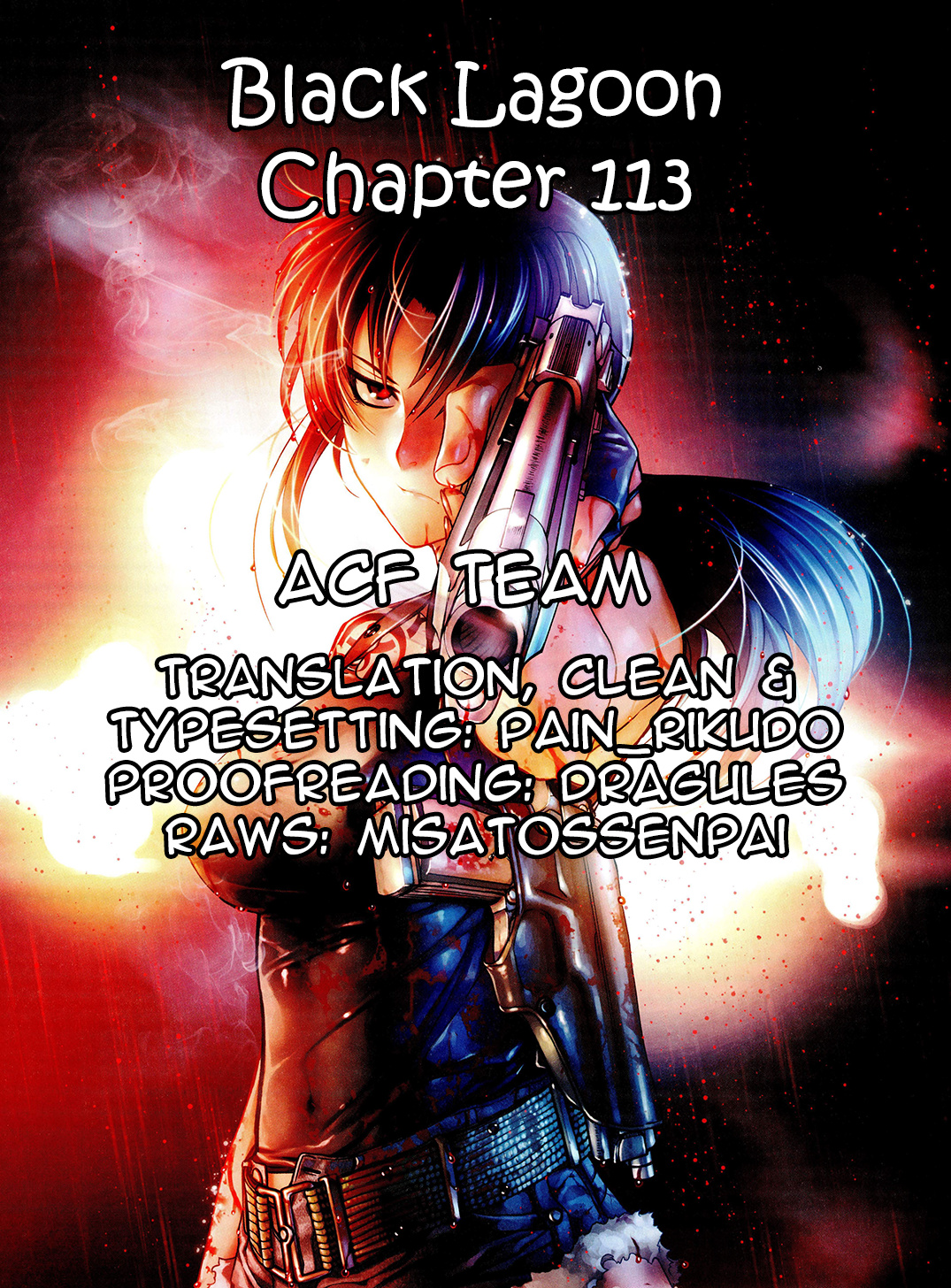 Black Lagoon - Vol.13 Chapter 113: L'homme Sombre Pt.12