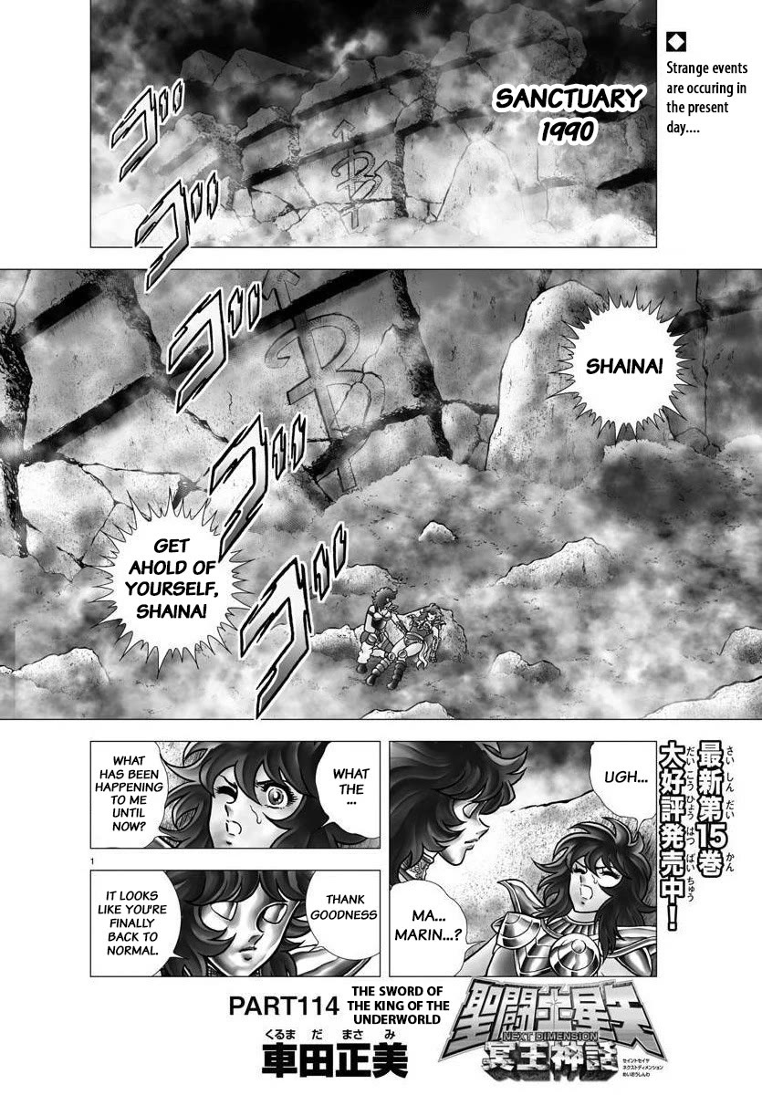 Saint Seiya - Next Dimension - Chapter 114: The Sword Of The King Of The Underworld