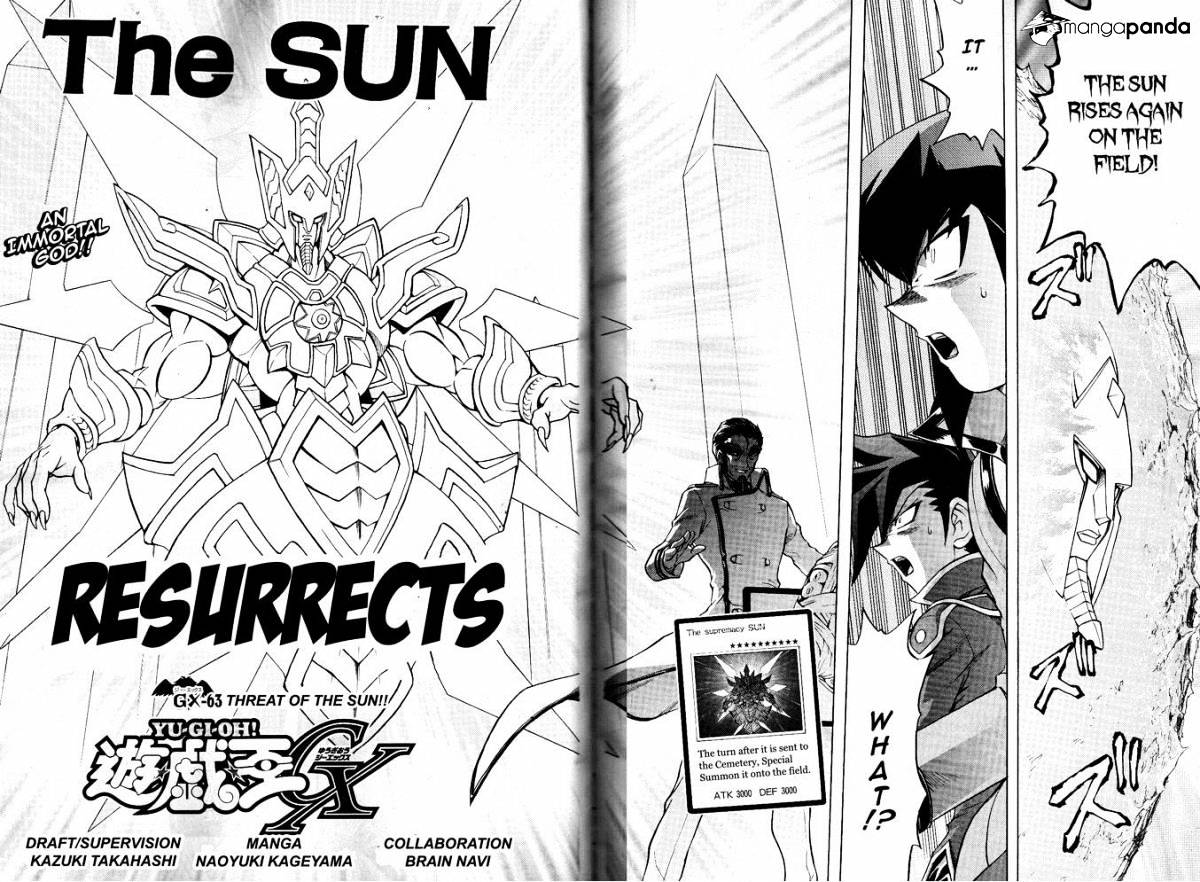 Yu-Gi-Oh! Gx - Chapter 63 : Threat Of The Sun!!