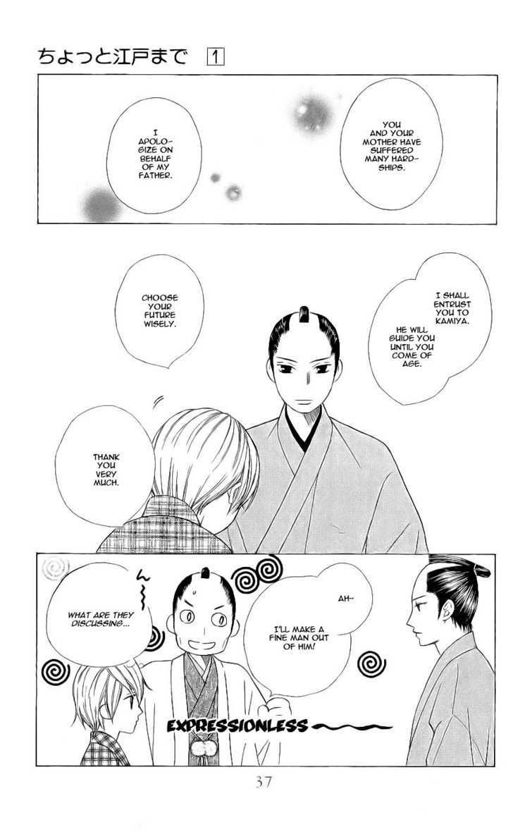 Chotto Edo Made - Vol.1 Chapter 1 : The Rose Of Stone And The Sakura Of Ice