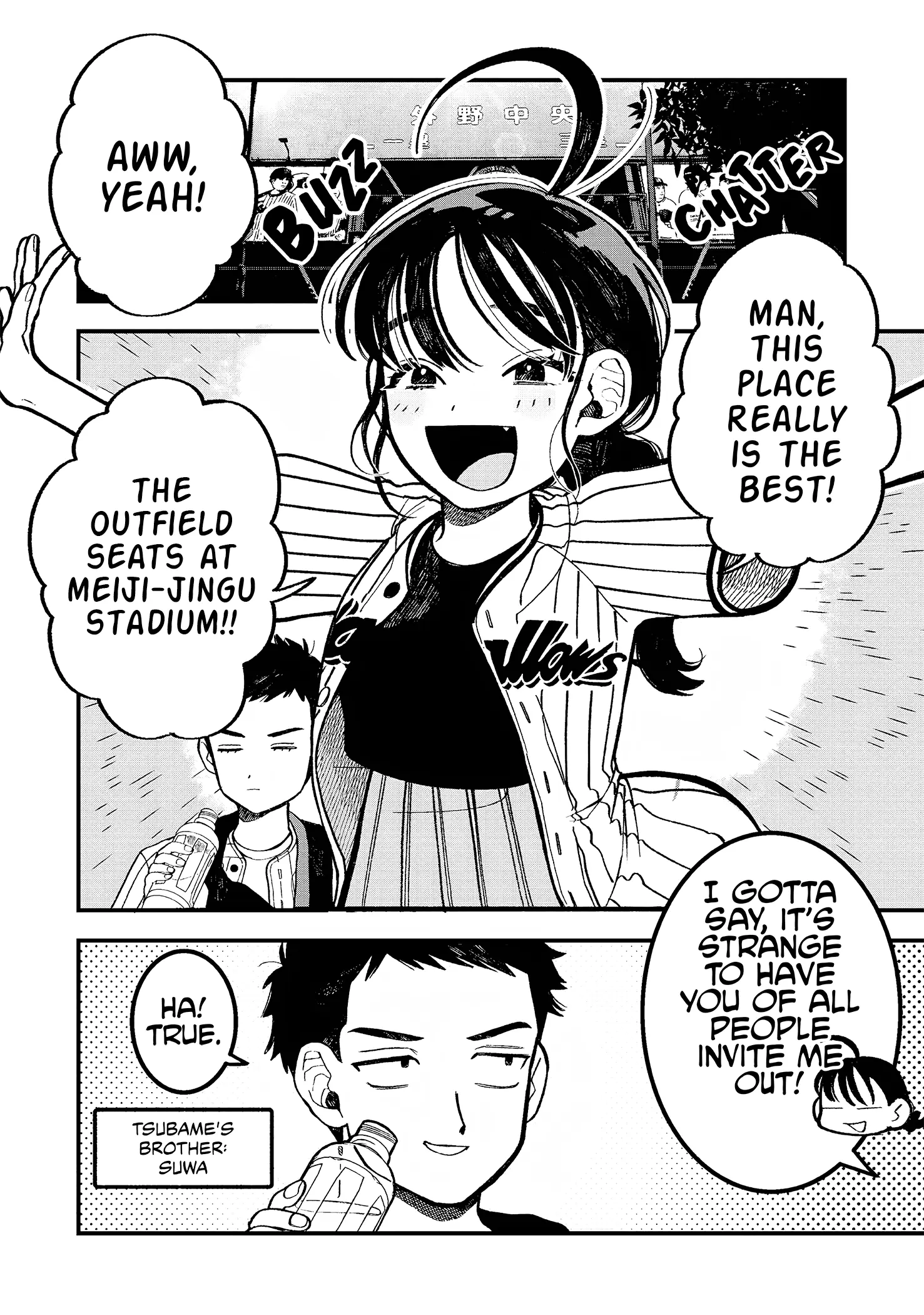 Yakyuujou De Itadakimasu - Vol.1 Chapter 3: Meiji-Jingu Stadium