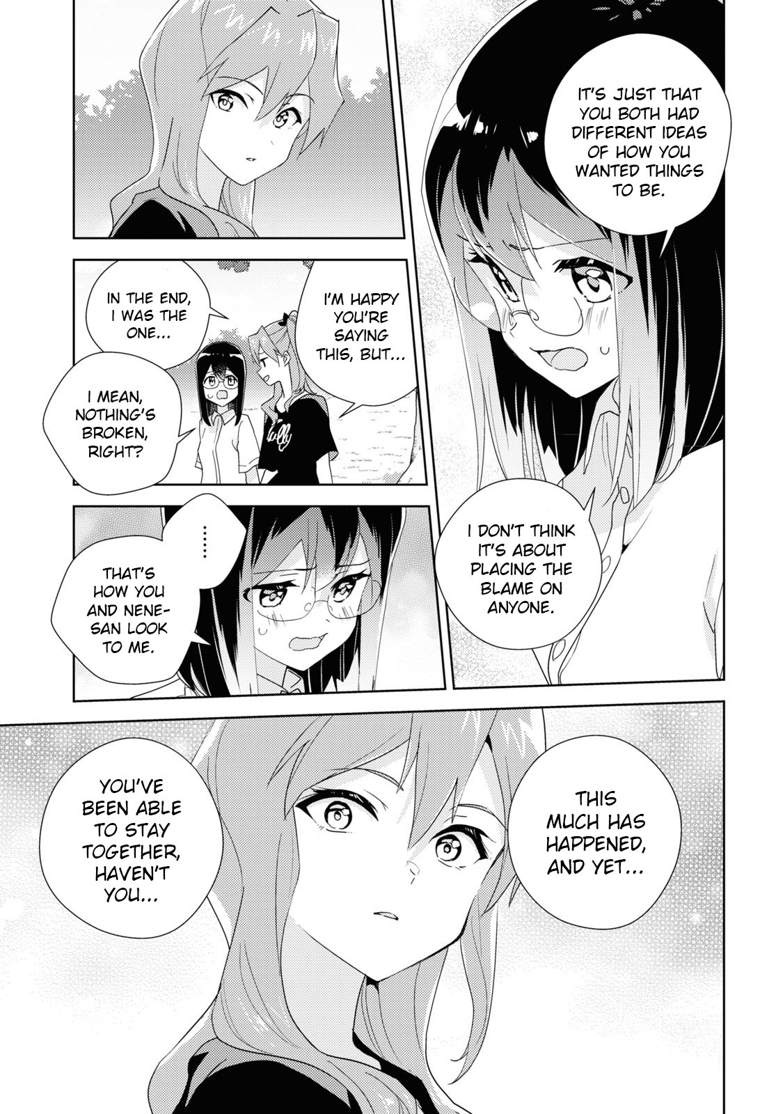 Watashi No Yuri Wa Oshigoto Desu! - Vol.13 Chapter 63: Shall We Head Outside Together?