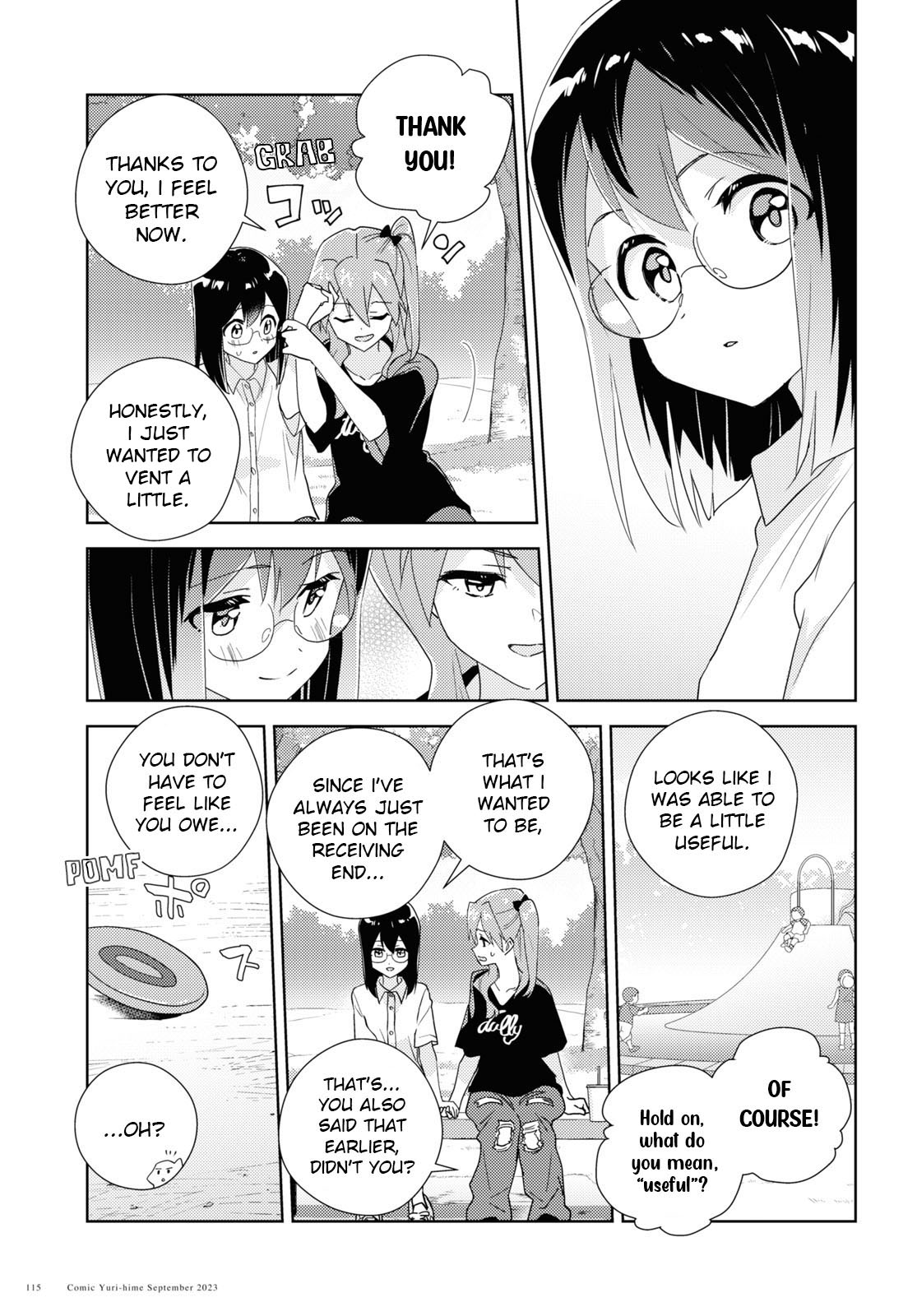 Watashi No Yuri Wa Oshigoto Desu! - Vol.13 Chapter 63: Shall We Head Outside Together?