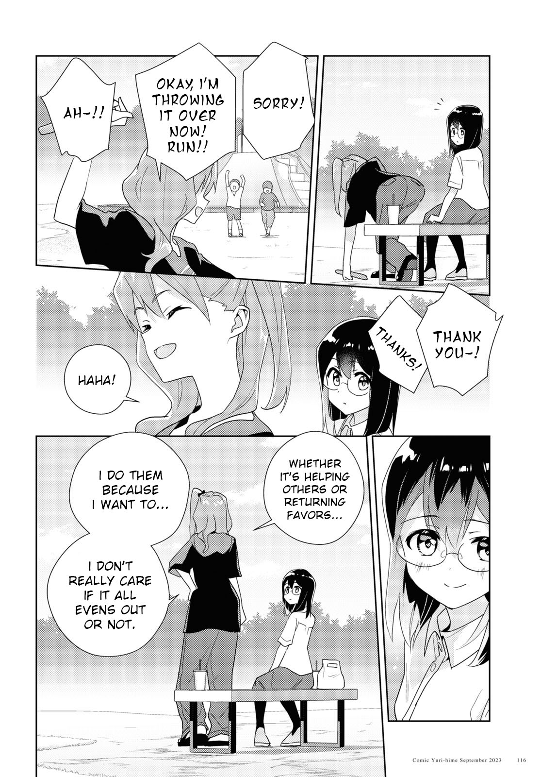 Watashi No Yuri Wa Oshigoto Desu! - Vol.13 Chapter 63: Shall We Head Outside Together?