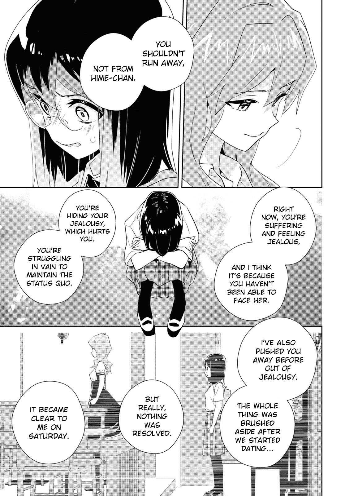 Watashi No Yuri Wa Oshigoto Desu! - Vol.13 Chapter 64: Struggling Forward