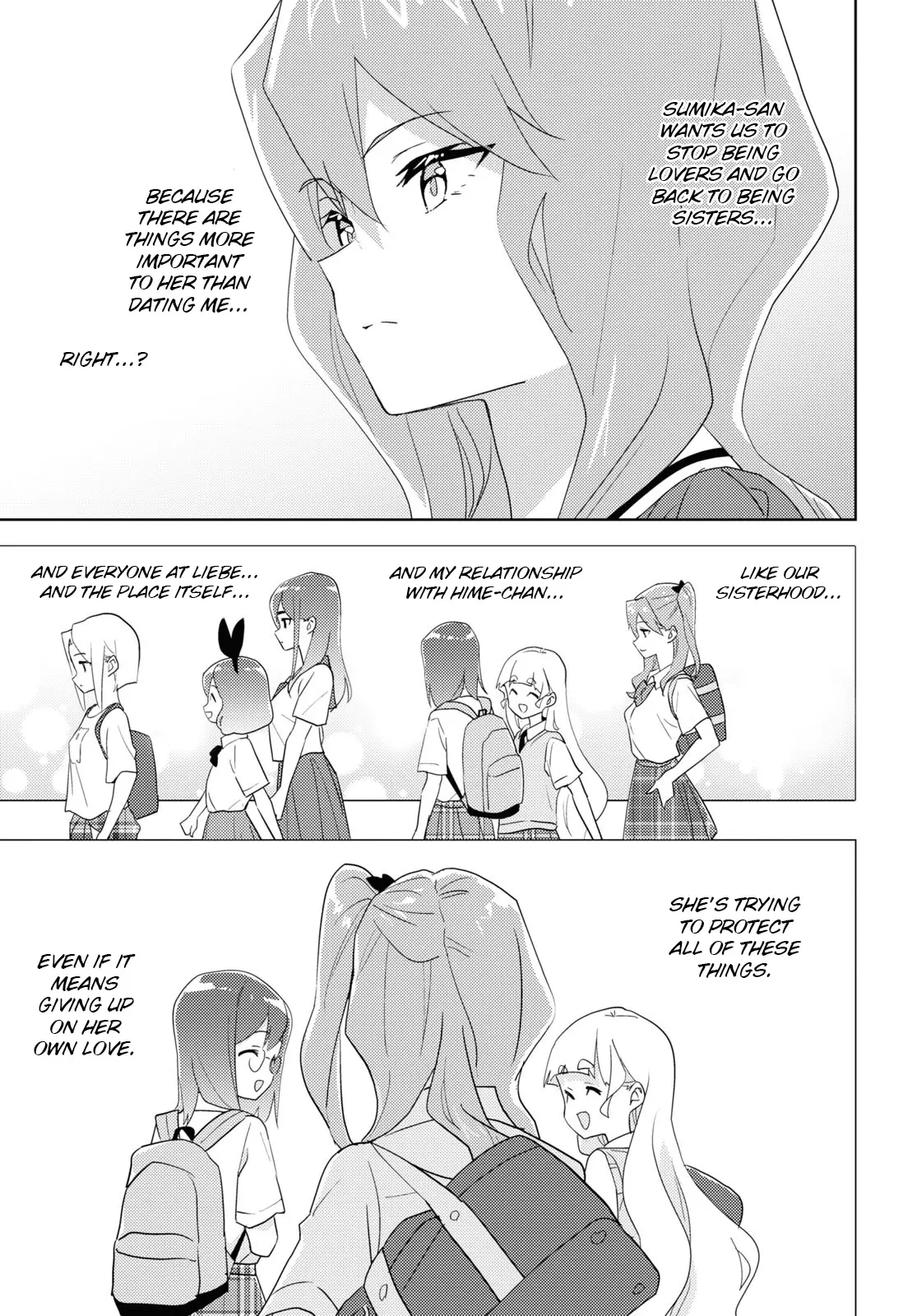 Watashi No Yuri Wa Oshigoto Desu! - Vol.14 Chapter 68: In Order To Be The Younger Sister