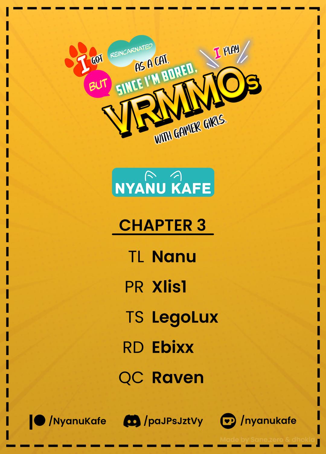 Neko Ni Tenseishita Kedo Hima Nano De Gamer Joshi To Issho Ni Vrmmo Wo Suru - Chapter 3: Cat Acquires Shaman Arts?