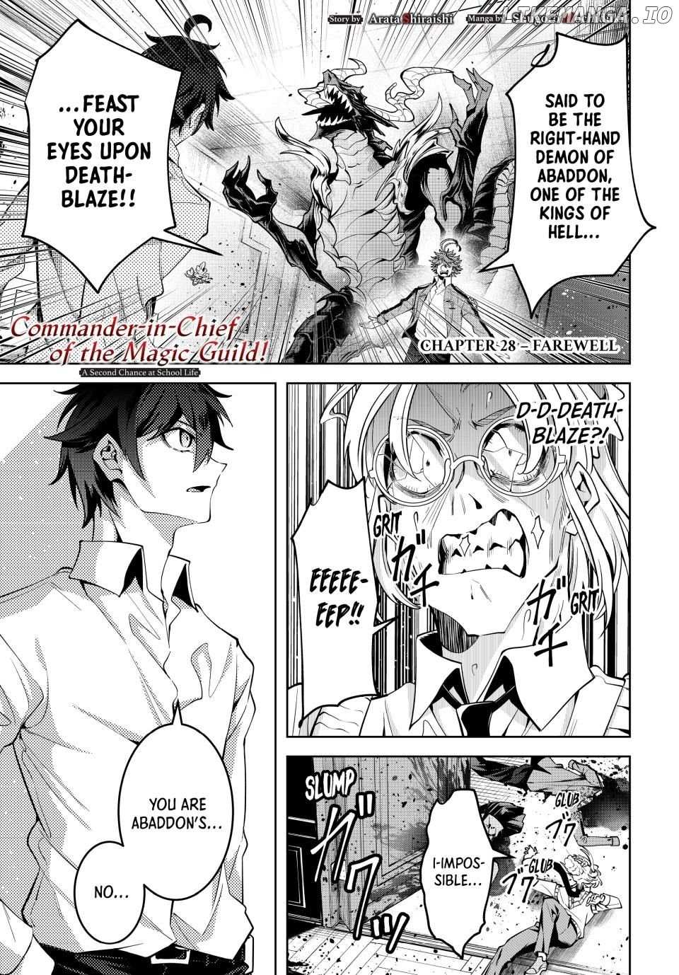 Majutsu Guild Sousui ~Umarekawatte Imasara Yarinaosu Nidome No  Gakuin Seikatsu~ - Chapter 28