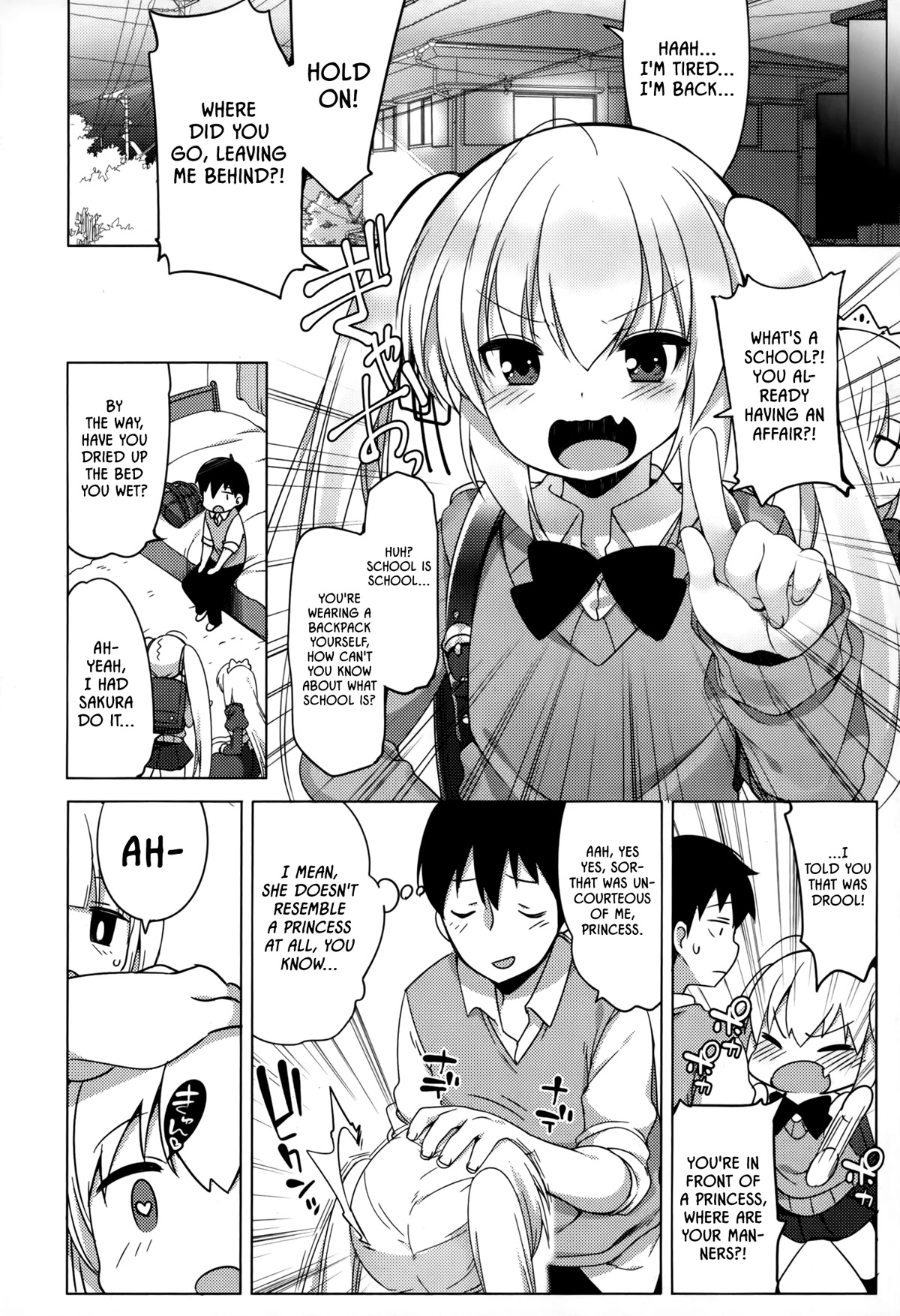 Joshi Shougakusei No Oujo-Sama - Chapter 2: Princess, Maid, And School Swimsuits