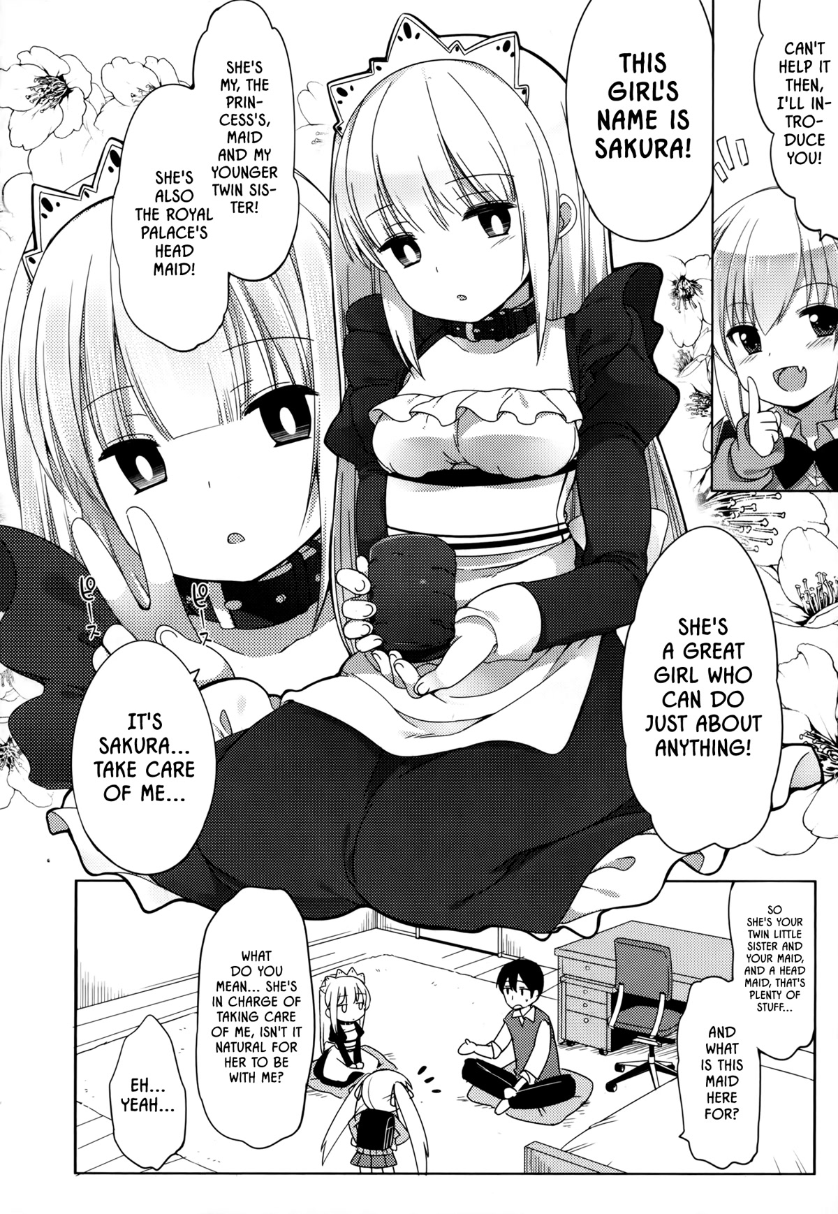 Joshi Shougakusei No Oujo-Sama - Chapter 2: Princess, Maid, And School Swimsuits