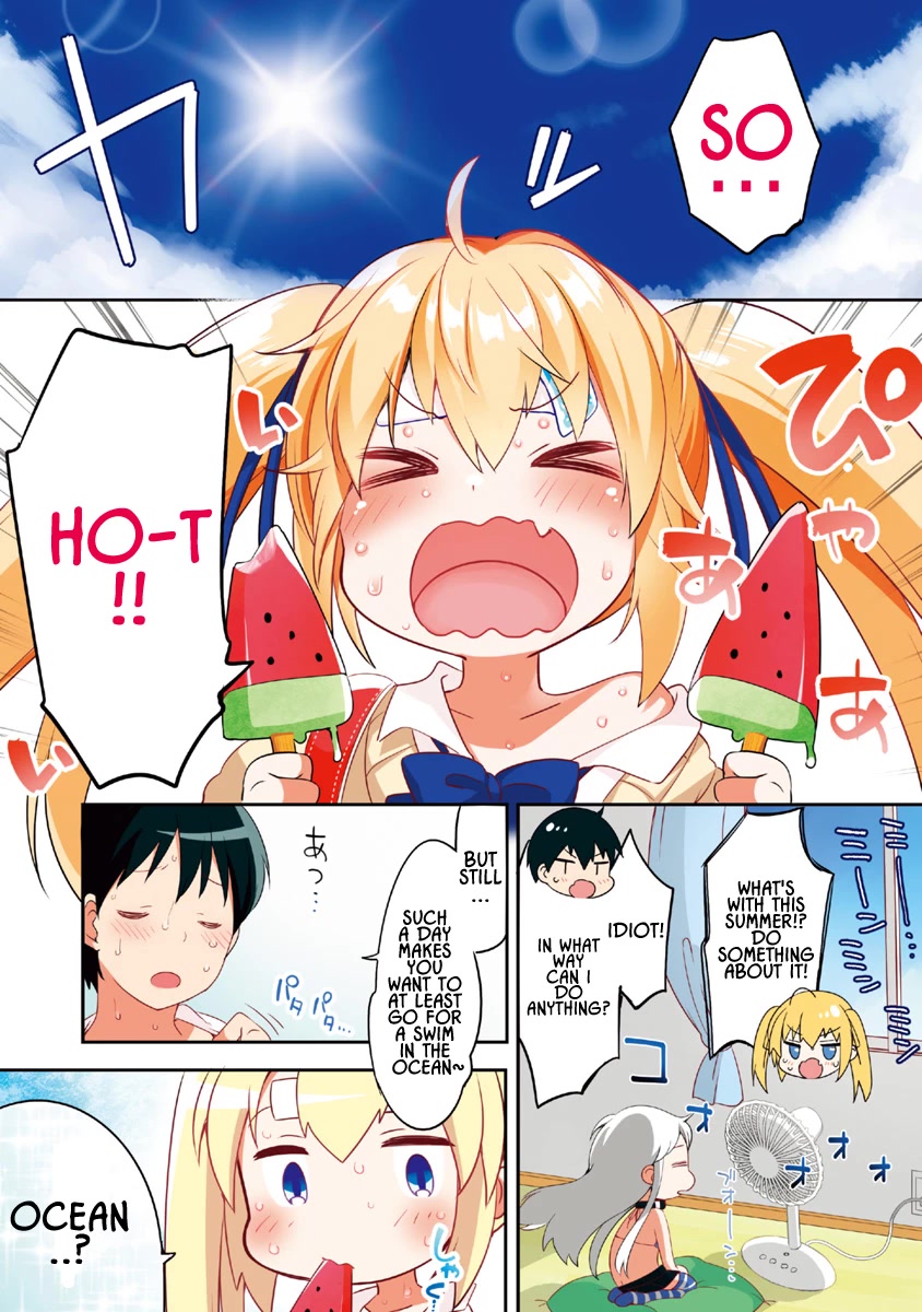 Joshi Shougakusei No Oujo-Sama - Chapter 5: Sea, Shizuku, Himawari, And...