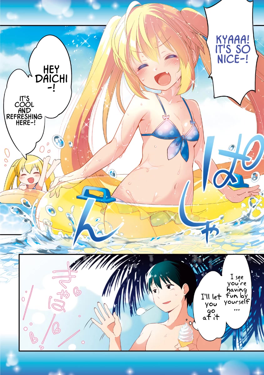 Joshi Shougakusei No Oujo-Sama - Chapter 5: Sea, Shizuku, Himawari, And...