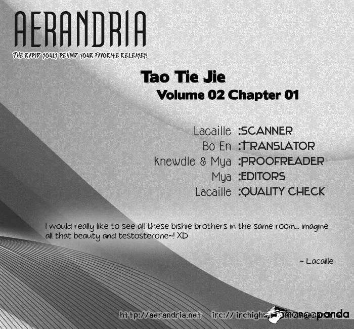 Tao Tie Jie - Chapter 6 : Volume 2 Ch 1