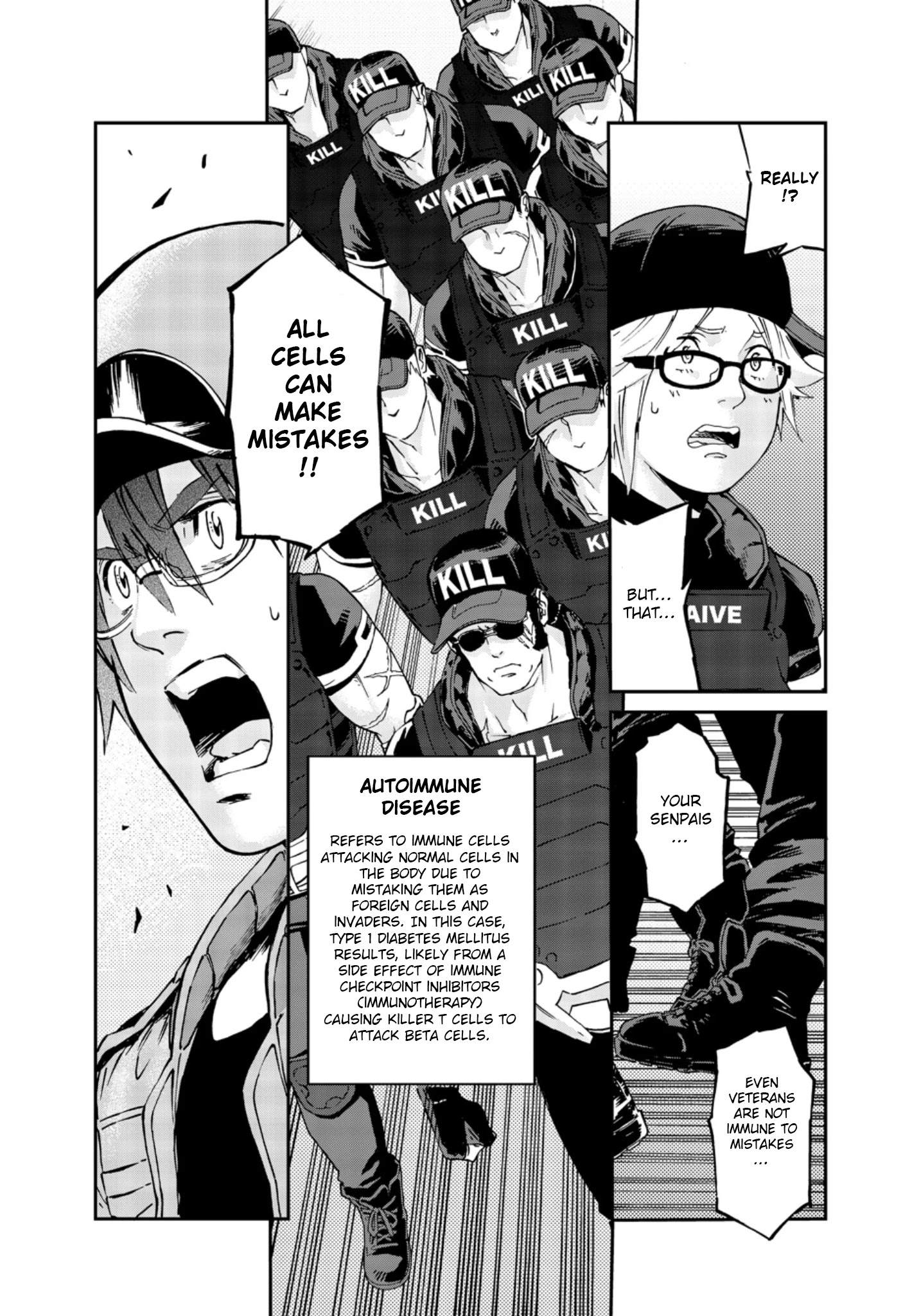 Hataraku Saibou Black - Chapter 45: Thugs, Vitality, Beneficial Bacteria