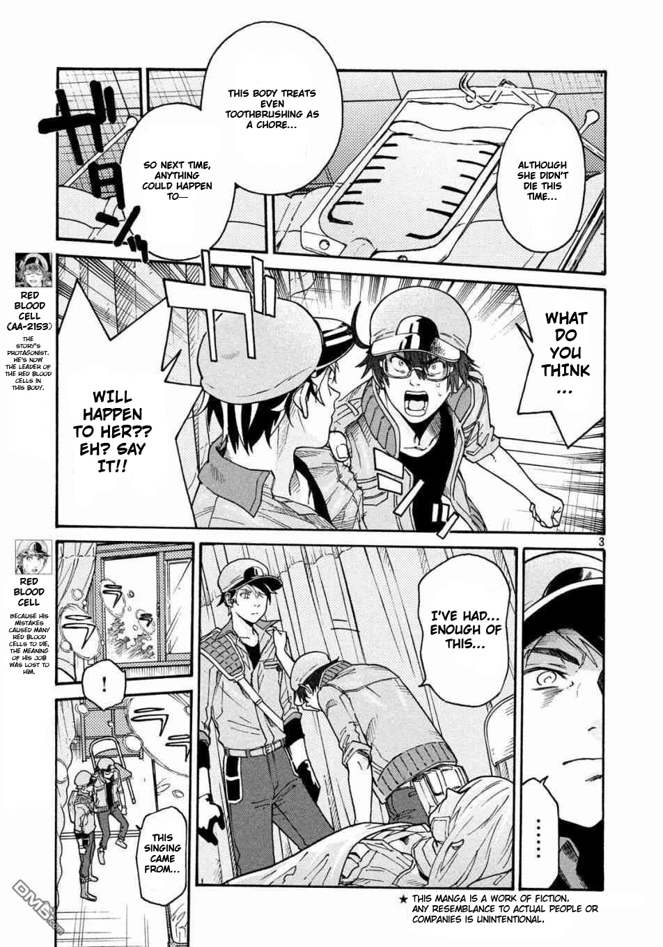 Hataraku Saibou Black - Vol.5 Chapter 31: Sleeping Pills, Alcohol, Requiem