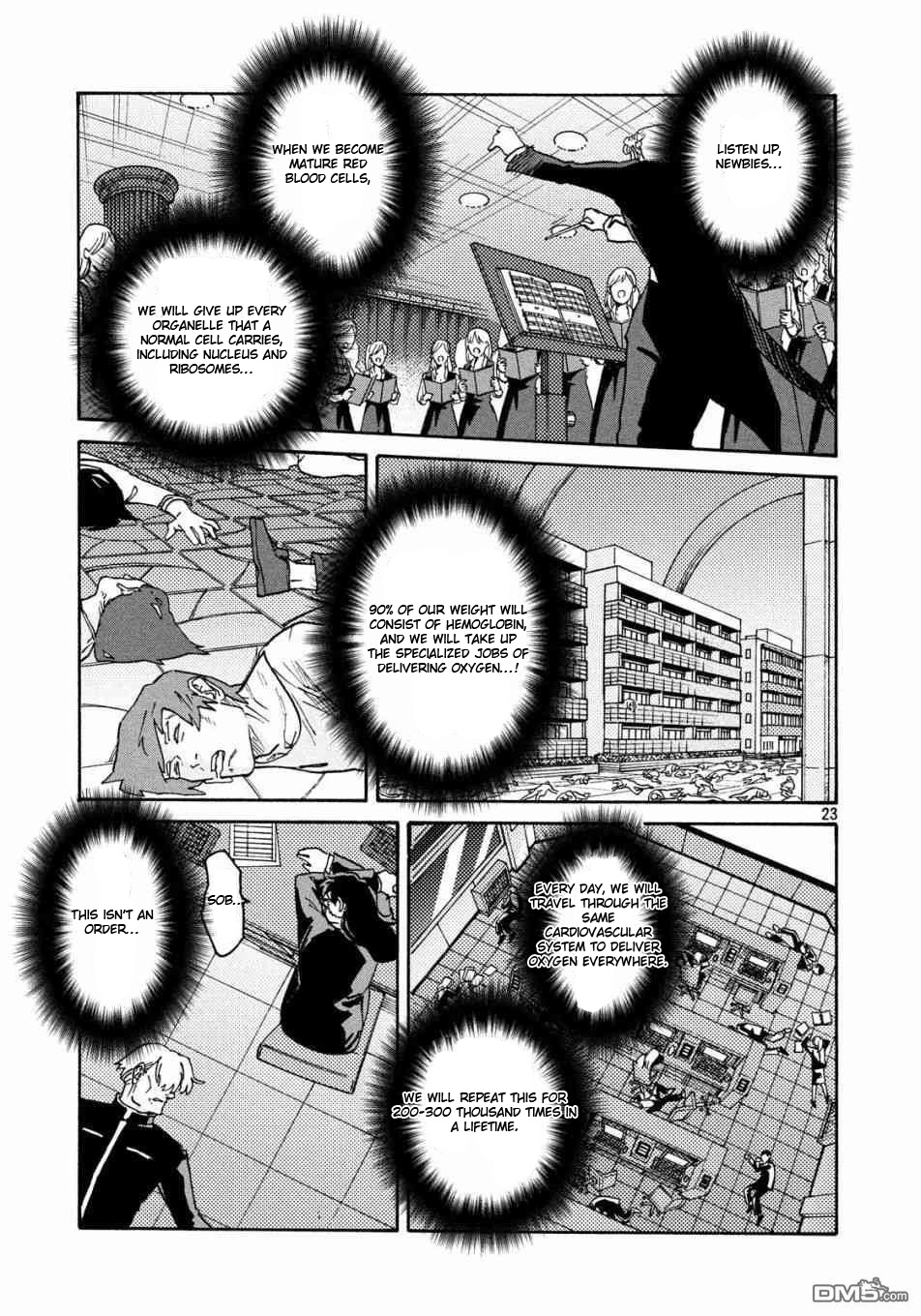 Hataraku Saibou Black - Vol.5 Chapter 31: Sleeping Pills, Alcohol, Requiem