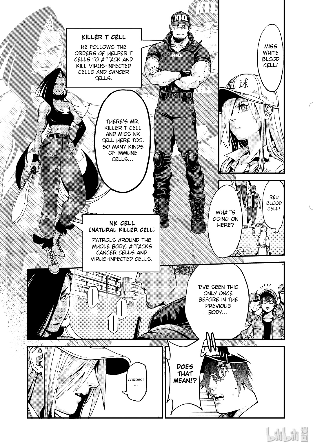 Hataraku Saibou Black - Vol.7 Chapter 37: Undefeated, Rejection, Malignant Change