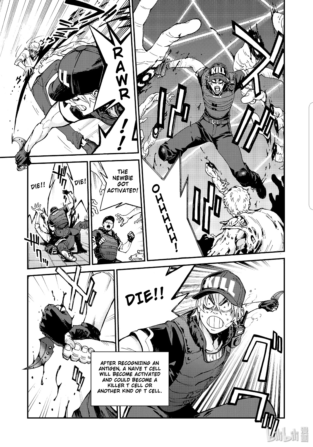 Hataraku Saibou Black - Vol.7 Chapter 37: Undefeated, Rejection, Malignant Change