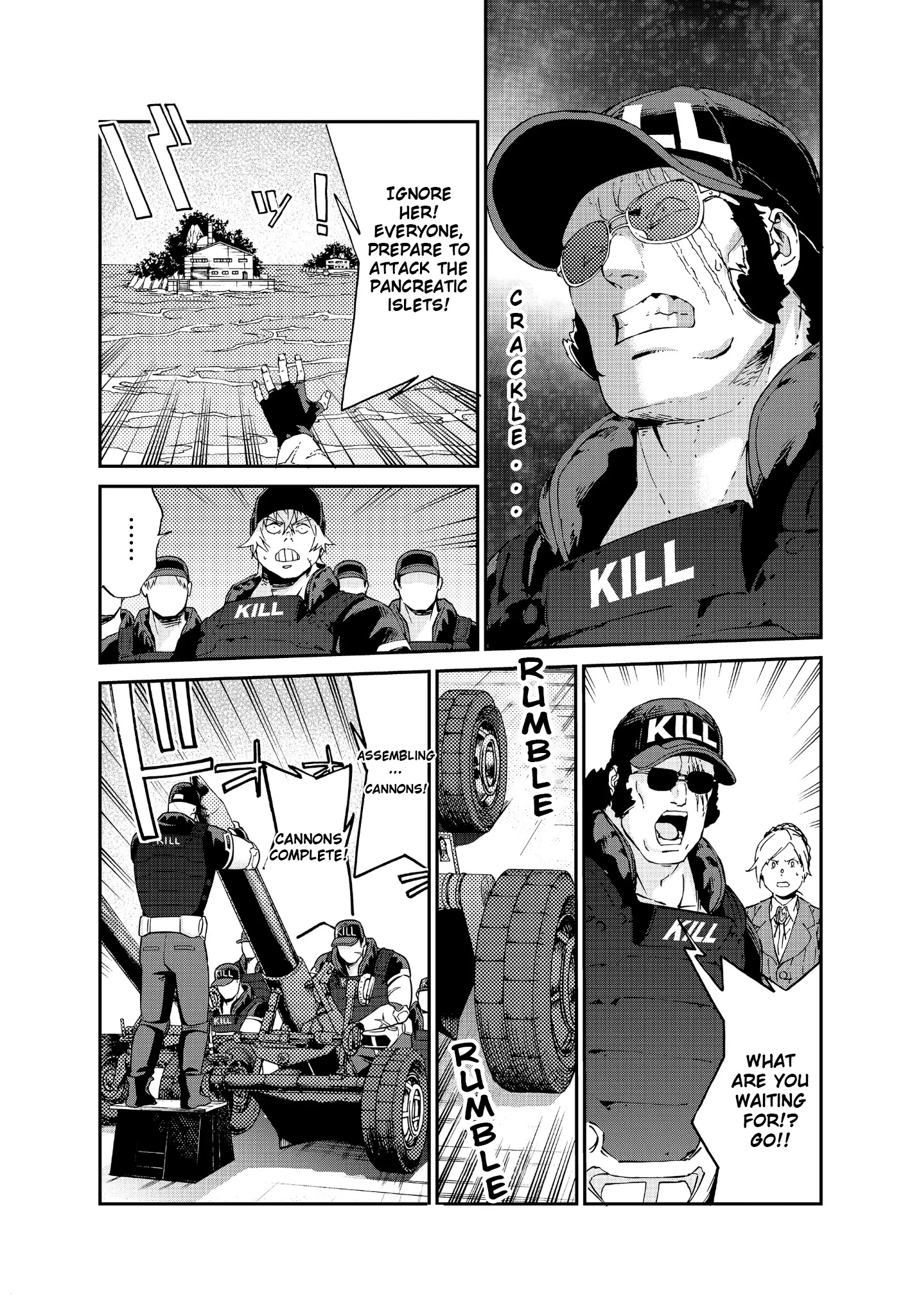 Hataraku Saibou Black - Chapter 46: Differentiation, Generation, Mutual Support