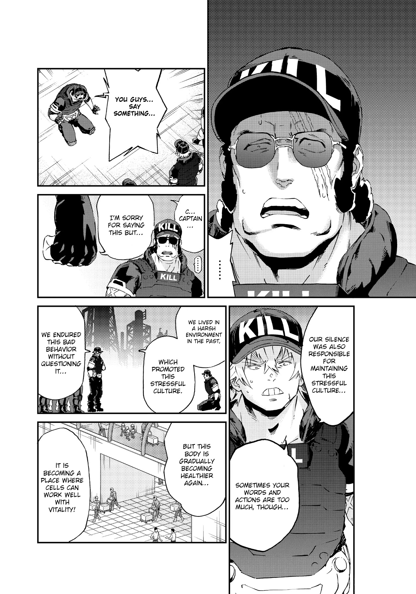 Hataraku Saibou Black - Chapter 46: Differentiation, Generation, Mutual Support