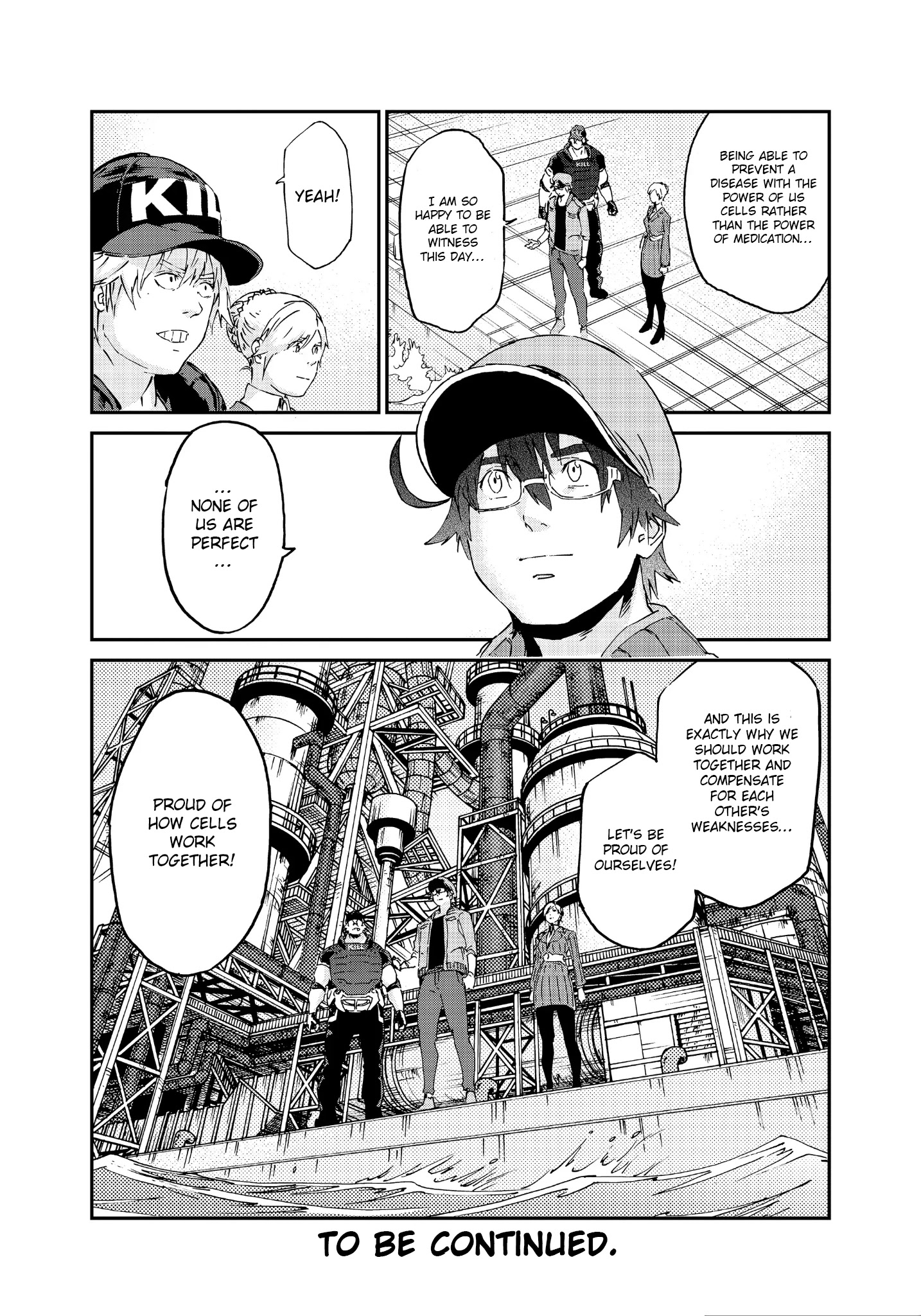 Hataraku Saibou Black - Chapter 46: Differentiation, Generation, Mutual Support