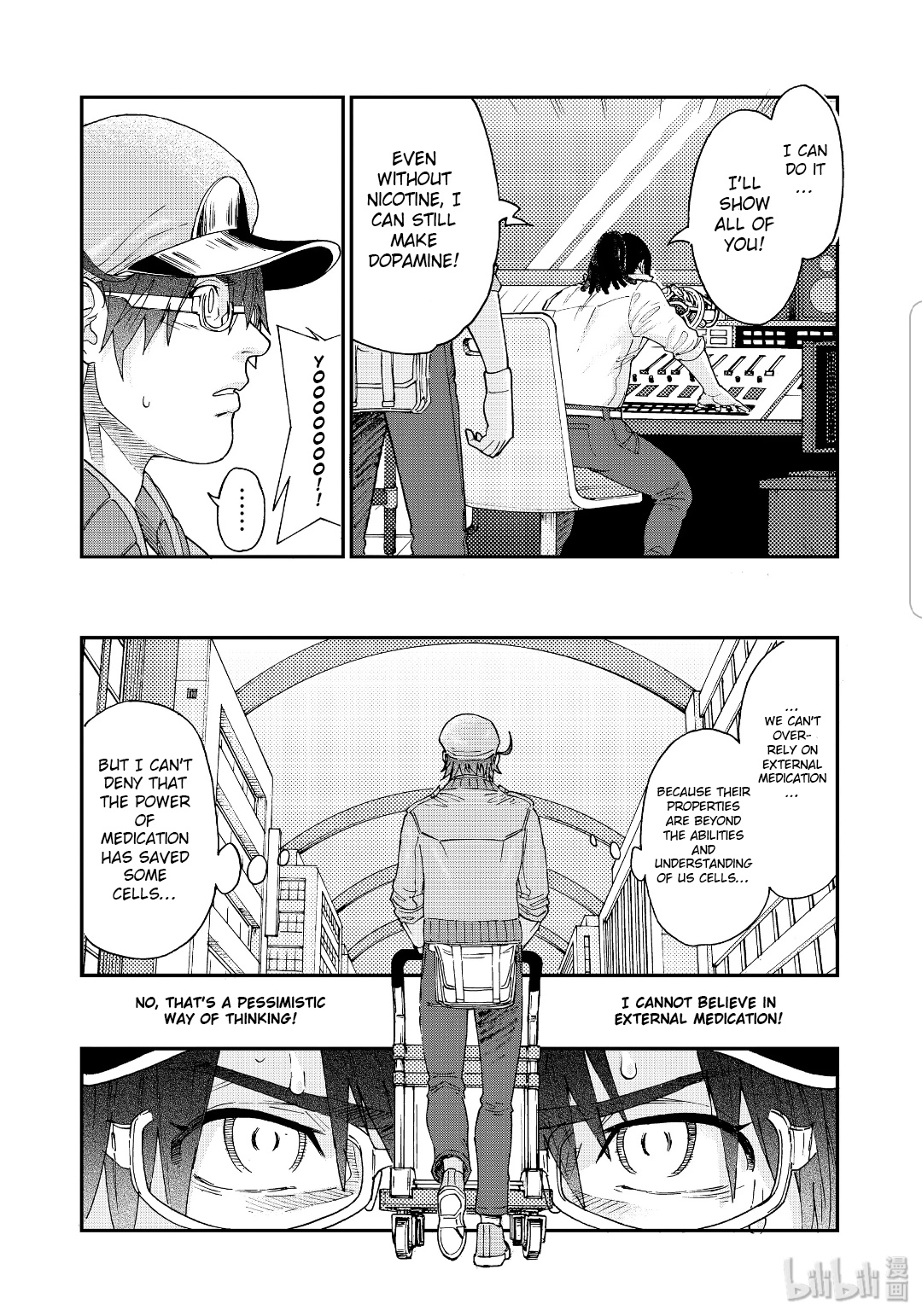 Hataraku Saibou Black - Vol.6 Chapter 36: Wandering, Drug Efficacy, Mission