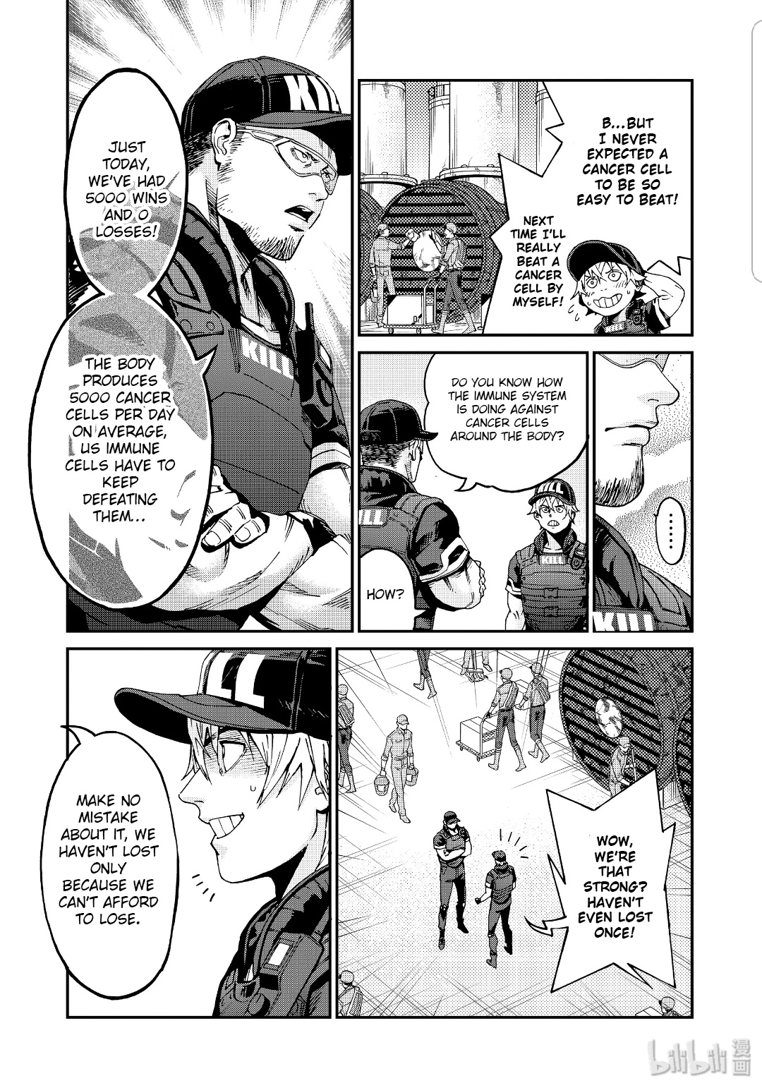 Hataraku Saibou Black - Vol.7 Chapter 38: Tragedy, A Loss, Volunteer