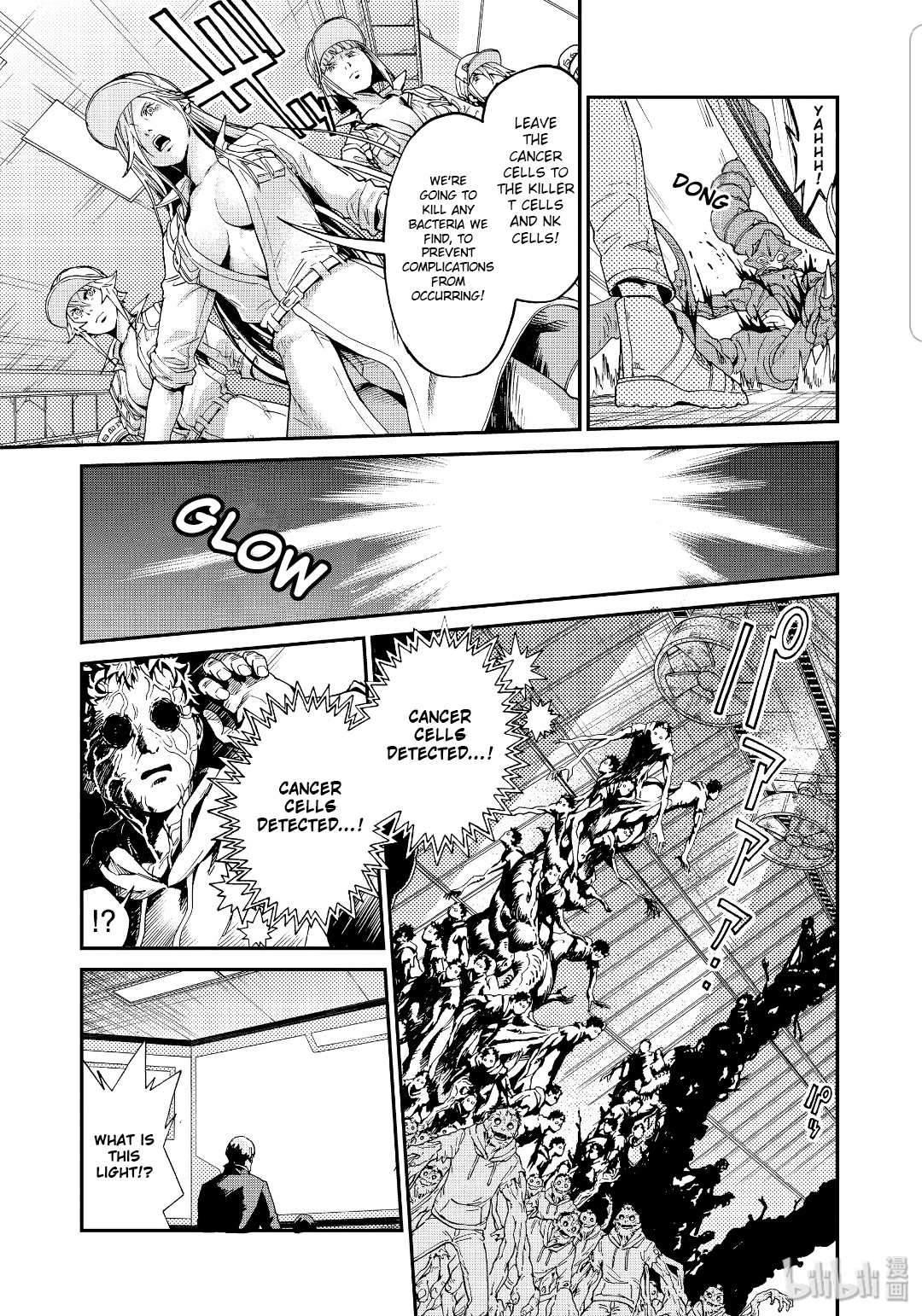 Hataraku Saibou Black - Vol.7 Chapter 38: Tragedy, A Loss, Volunteer