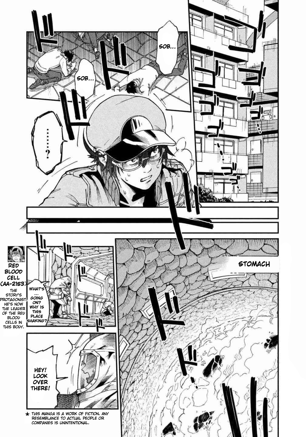 Hataraku Saibou Black - Vol.6 Chapter 32: Gastric Lavage, Tears, Tears