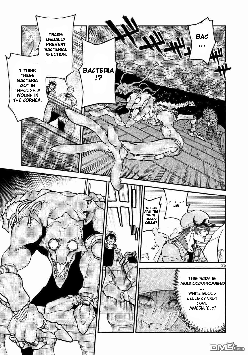 Hataraku Saibou Black - Vol.6 Chapter 32: Gastric Lavage, Tears, Tears