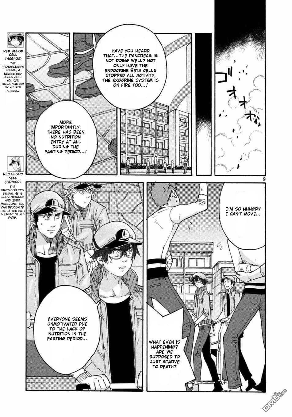 Hataraku Saibou Black - Vol.5 Chapter 29: Implementation, Fasting, Unemployment