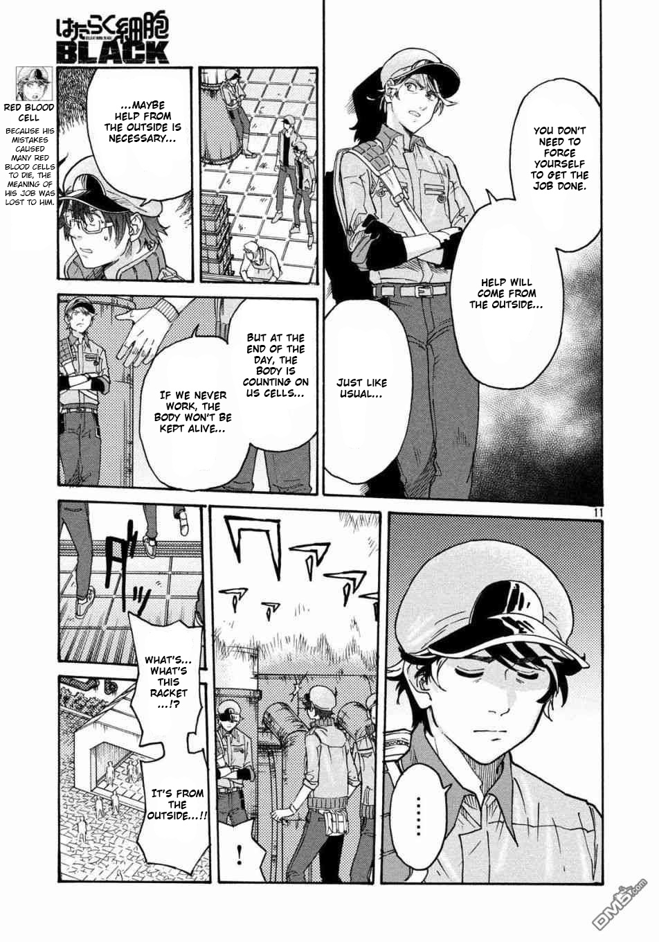 Hataraku Saibou Black - Vol.5 Chapter 29: Implementation, Fasting, Unemployment