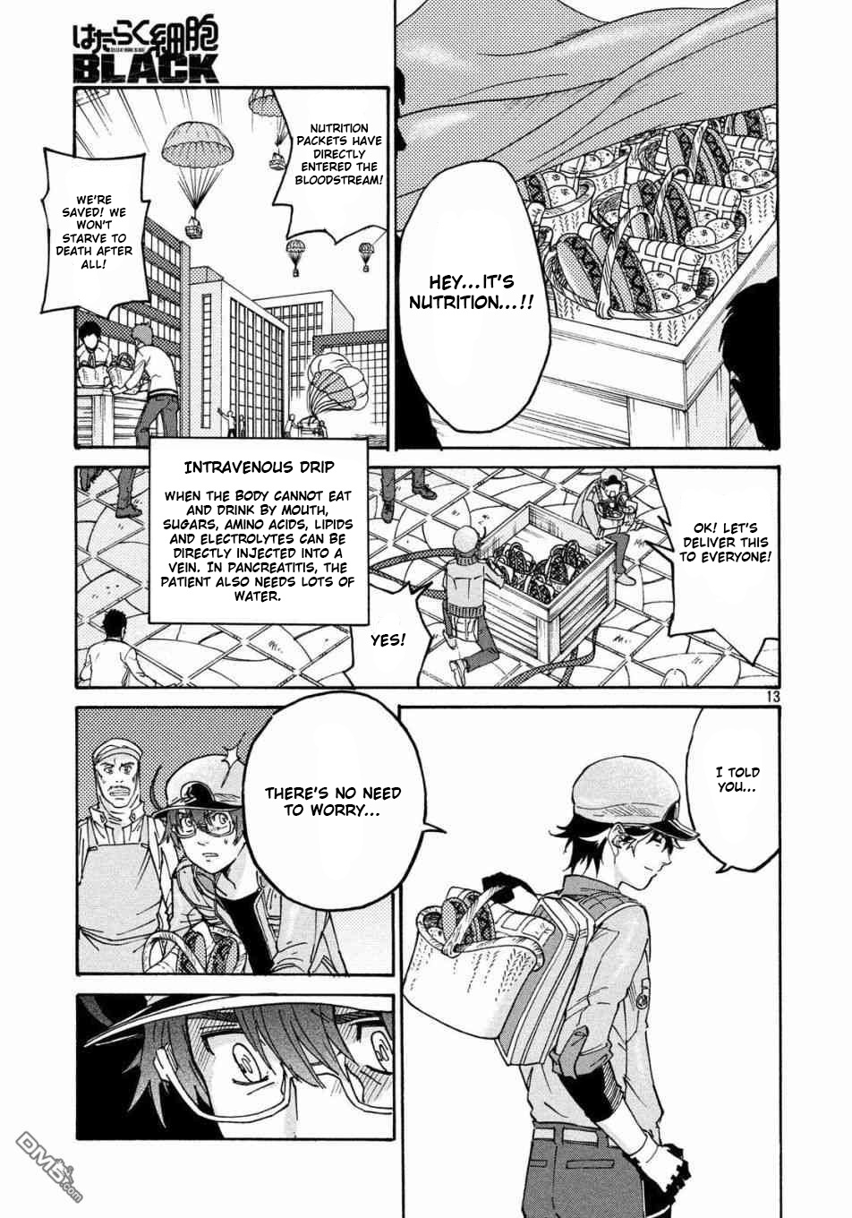 Hataraku Saibou Black - Vol.5 Chapter 29: Implementation, Fasting, Unemployment