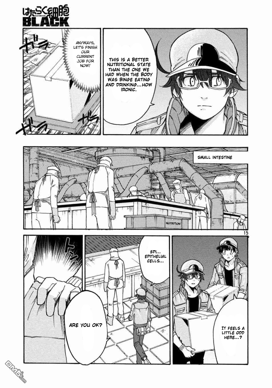 Hataraku Saibou Black - Vol.5 Chapter 29: Implementation, Fasting, Unemployment