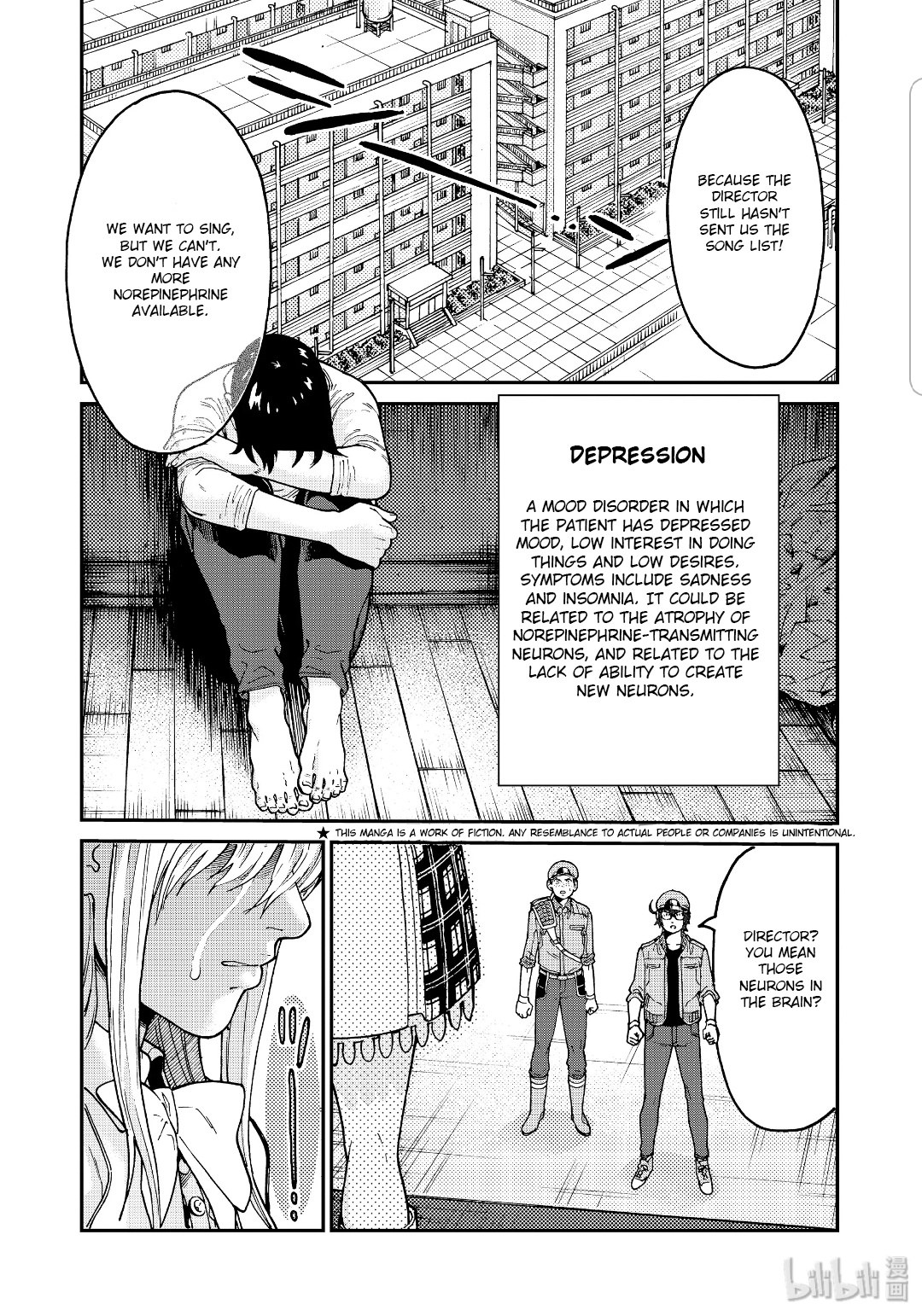 Hataraku Saibou Black - Vol.6 Chapter 34: Depression, Resolve, No Way Out