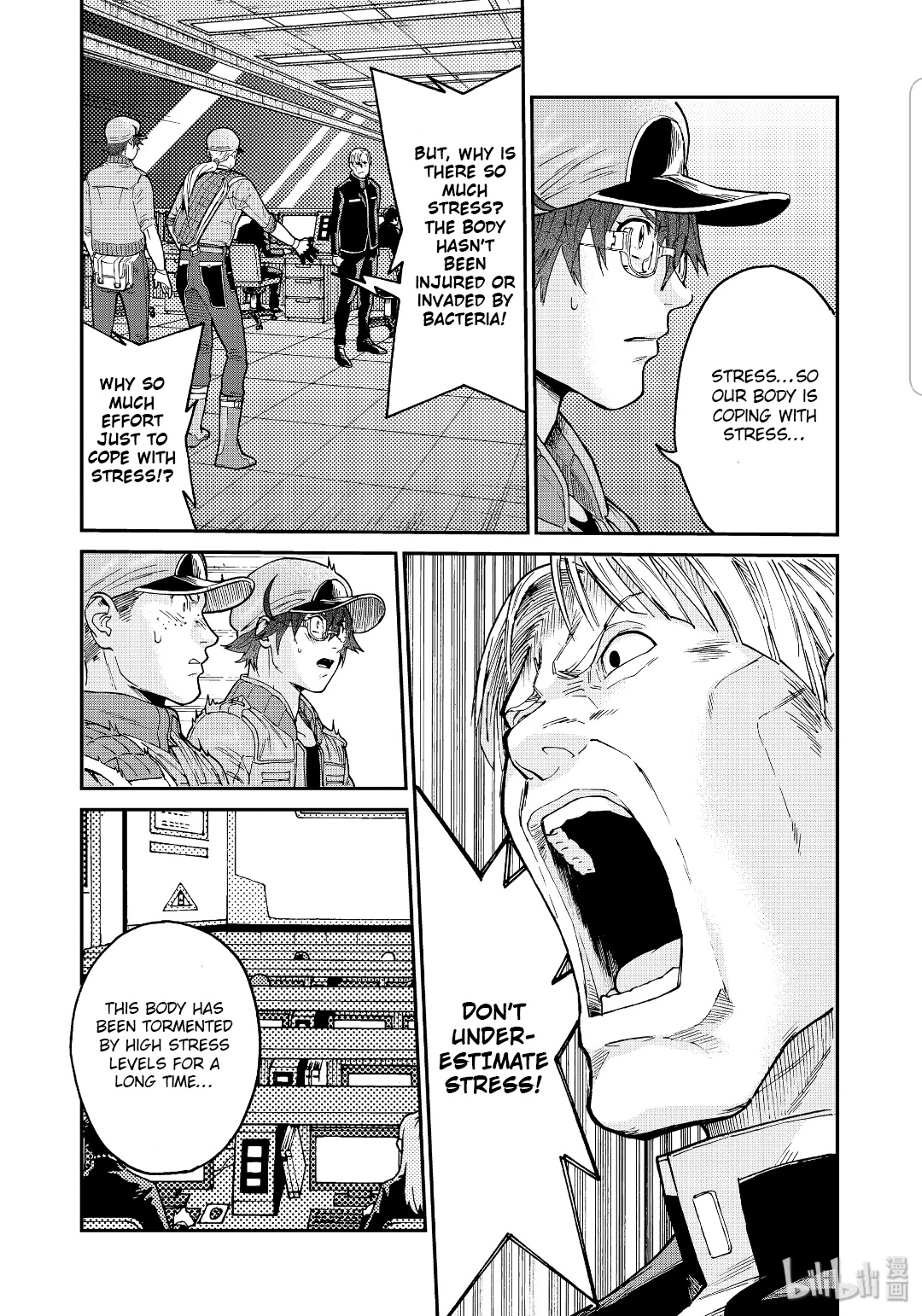 Hataraku Saibou Black - Vol.6 Chapter 34: Depression, Resolve, No Way Out